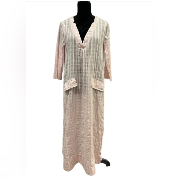Tuckernuck: Pomander Place Carolina Light Pink Caftan- extra small - Picture 6 of 11